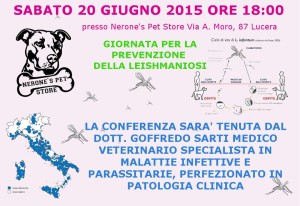 conferenza leishmaniosi lucera