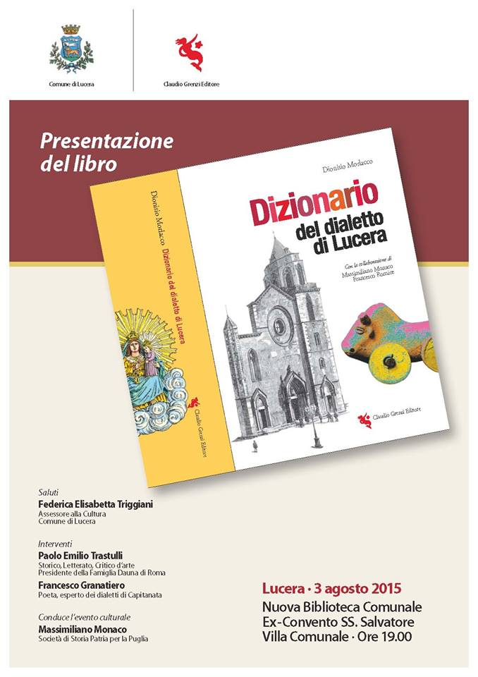 dizionario dei dialetti di lucera
