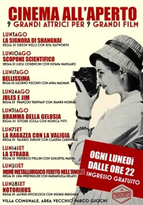 cinema all'aperto al chioschetto da gerardo