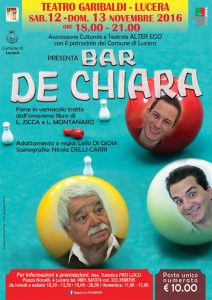 Bar de Chiara Spettacolo Teatrale