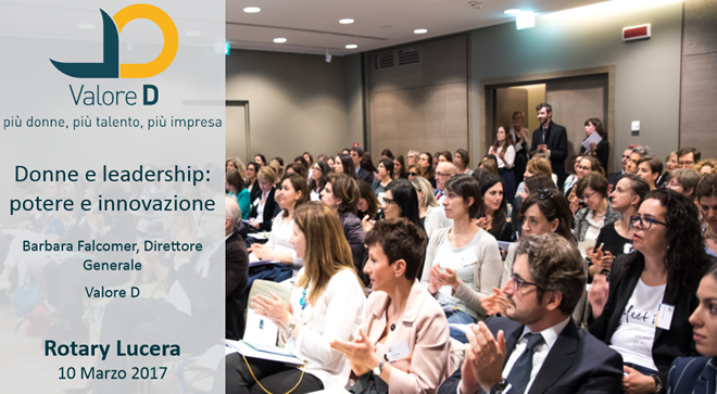 Disparità di genere e occupazione femminile in Italia: il tema al centro del prossimo dibattito organizzato dal Rotary Club di Lucera