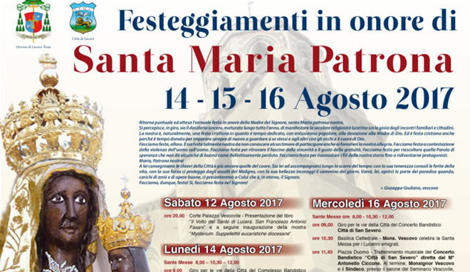 Santa Maria Patrona, il programma completo dei festeggiamenti
