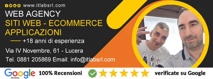 realizzazione siti web foggia e lucera