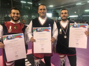 Da sinistra Mario Angelilli, Marcello Calabrese e Davide Mainieri