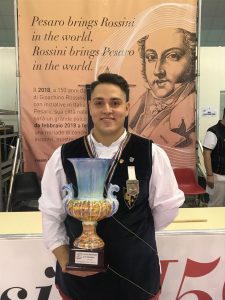 Francesco Calabrese vice campione italiano singolo tradizionale