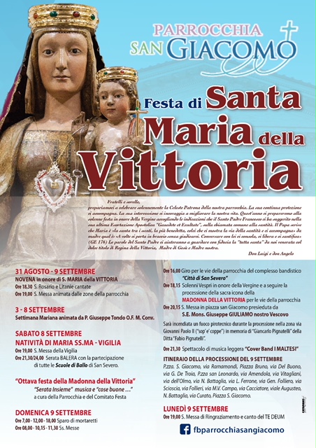 Festa della Vittoria, Parrocchia San Giacomo Lucera