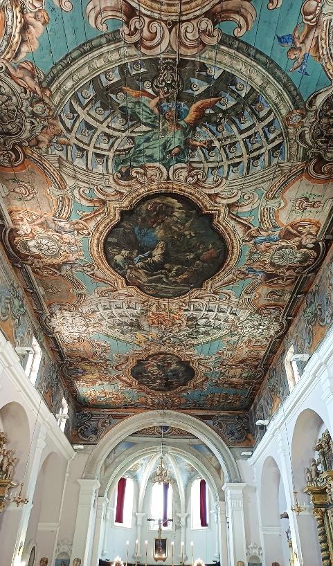 Il soffitto della chiesa di santa maria della Pietà Lucera