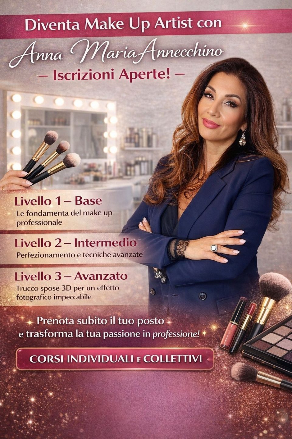 Corsi make up artist con Anna Maria Annecchino